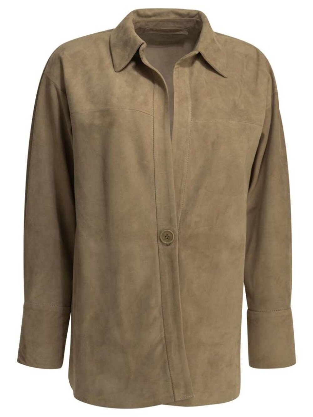 Salvatore Santoro Suede Leather Jacket Tag Size 40 Women